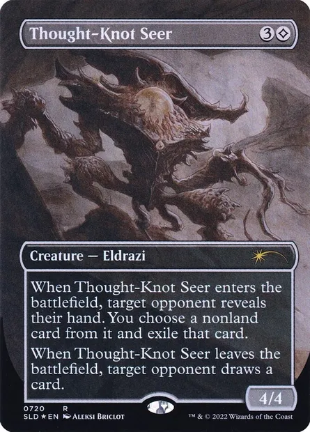 Thought-Knot Seer, Magic card SLD 720 — Secret Lair Drop set