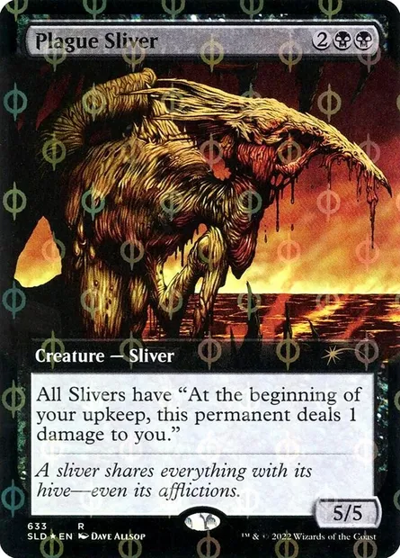Plague Sliver, Magic card SLD 633Φ — Secret Lair Drop set