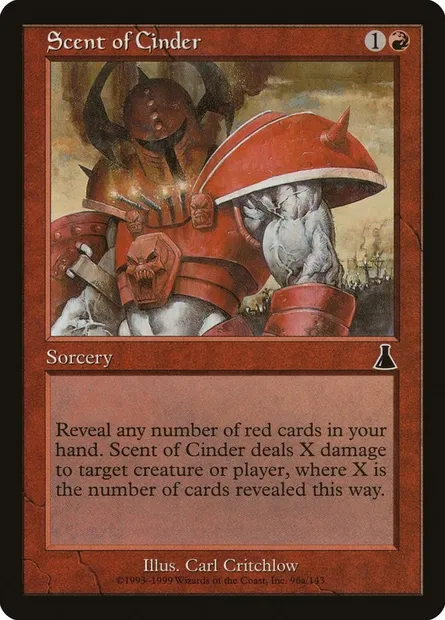 Scent of Cinder, Magic card PMEI 1999-1 — Media and Collaboration Promos set