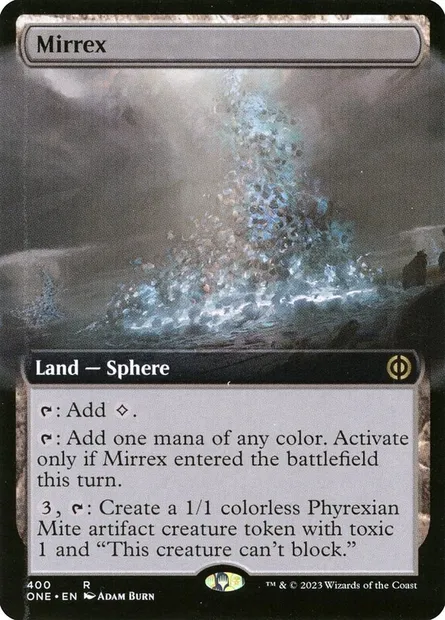 Mirrex, Magic card ONE 400 — Phyrexia: All Will Be One set