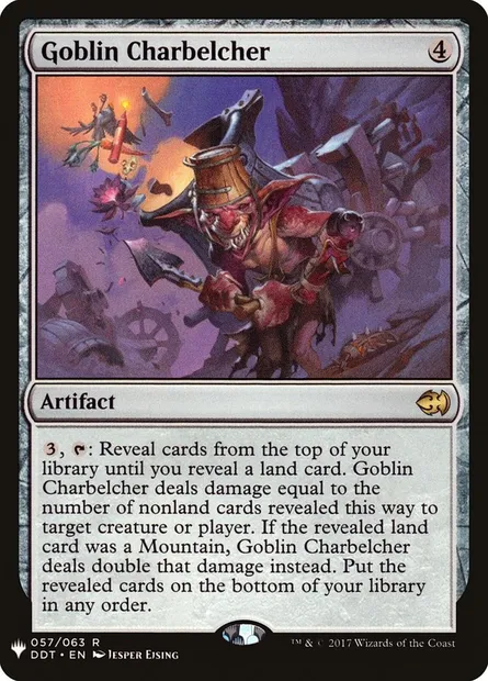 Goblin Charbelcher, Magic card PLST DDT-57 — The List set