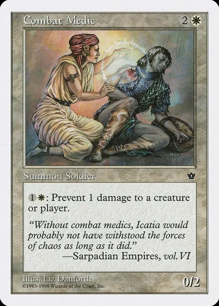 Combat Medic, carte Magic ATH 4 — extension Anthologies