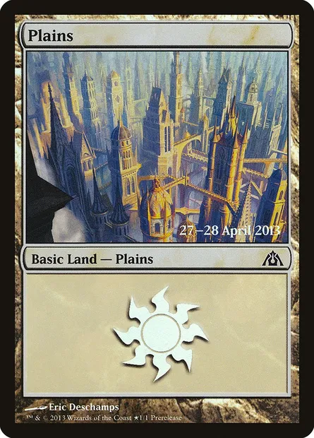 Plaine, carte Magic PDGM 157★ — extension Dragon's Maze Promos