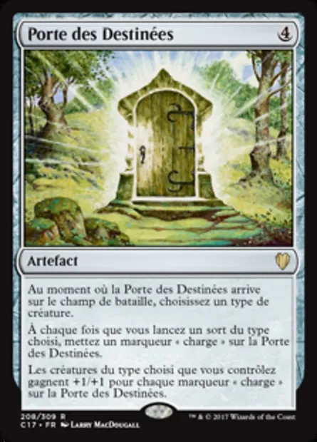 Porte des Destinées, carte Magic C17 208 — extension Commander 2017