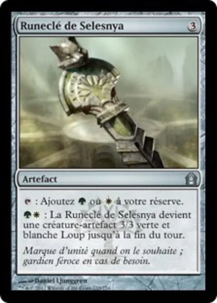 Runeclé de Selesnya, carte Magic RTR 233 — extension Retour à Ravnica