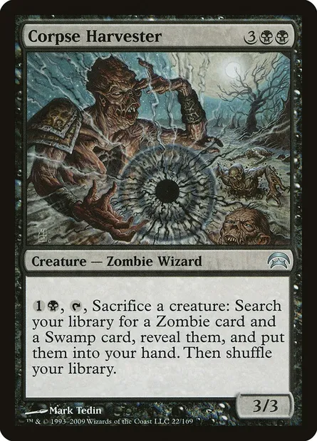 Corpse Harvester, Magic card HOP 22 — Planechase set