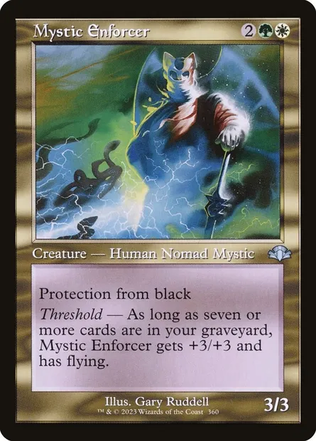 Mystic Enforcer, Magic card DMR 360 — Dominaria Remastered set
