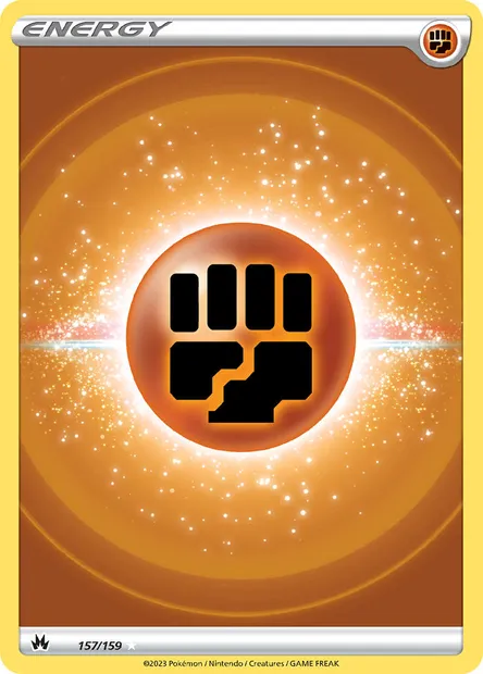 Fighting Energy, Pokémon card CRZ 157 — Crown Zenith set