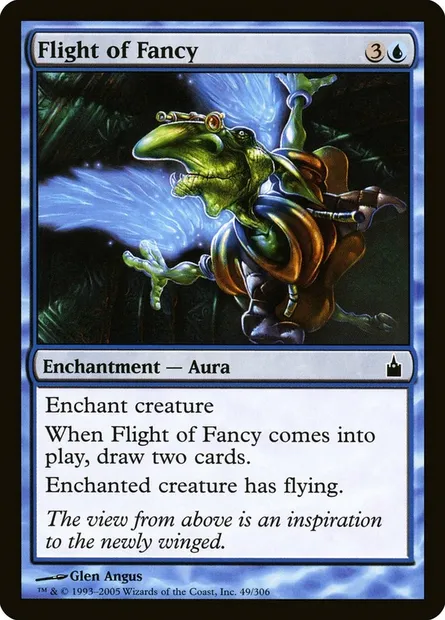 Essor de la foi, carte Magic RAV 49 — extension Ravnica: La Cité des Guildes