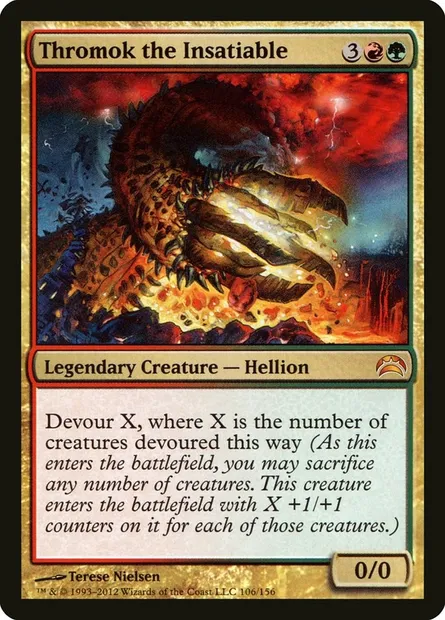 Thromok the Insatiable, Magic card PC2 106 — Planechase 2012 set