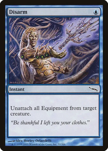 Disarm, Magic card MRD 32 — Mirrodin set