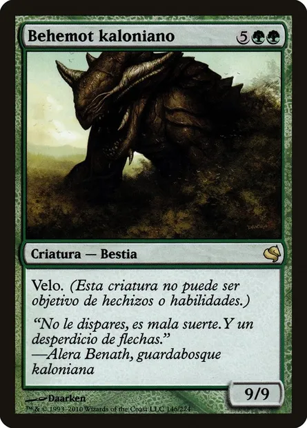 Kalonian Behemoth, Magic card PS11 146 — Salvat 2011 set