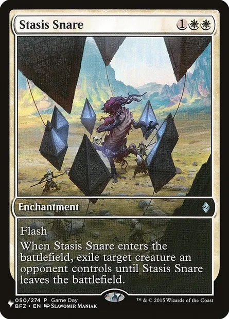 Stasis Snare, Magic card PLST PBFZ-50 — The List set