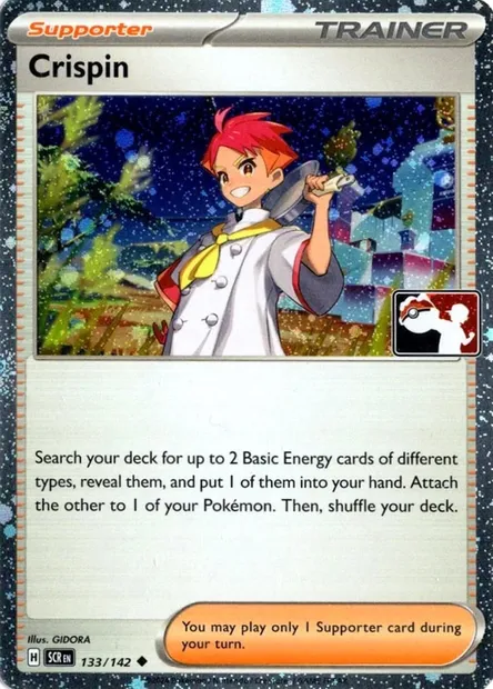 Crispin, Pokémon card PPS 133h — Play! Pokémon Prize Pack Series set
