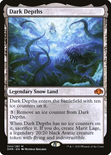 Dark Depths, Magic card DMR 244 — Dominaria Remastered set