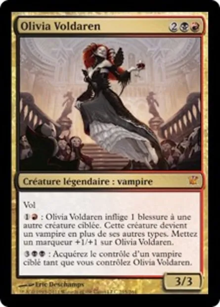 Olivia Voldaren, carte Magic ISD 215 — extension Innistrad