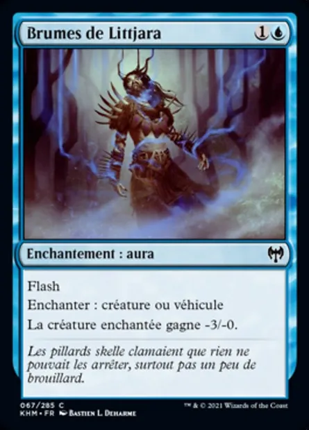 Brumes de Littjara, carte Magic KHM 67 — extension Kaldheim