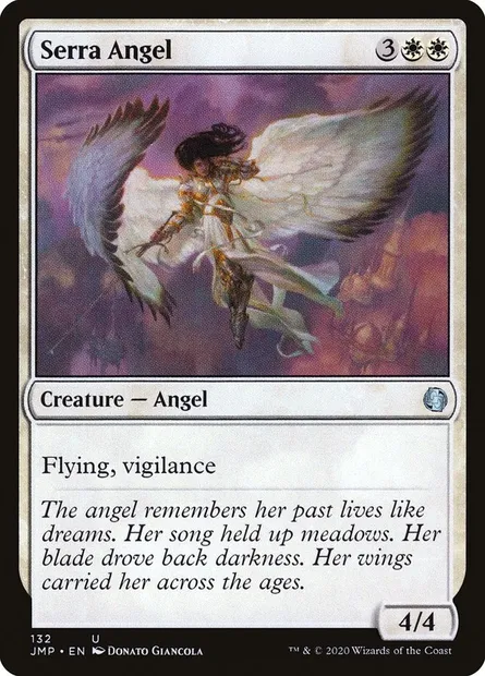Ange de Serra, carte Magic JMP 132 — extension Jumpstart