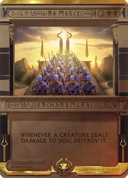 No Mercy, Magic card MP2 43 — Amonkhet Invocations set