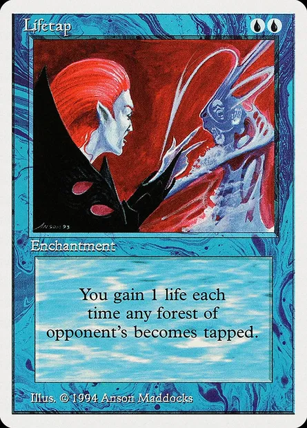 Lifetap, Magic card SUM 63 — Summer Magic / Edgar set