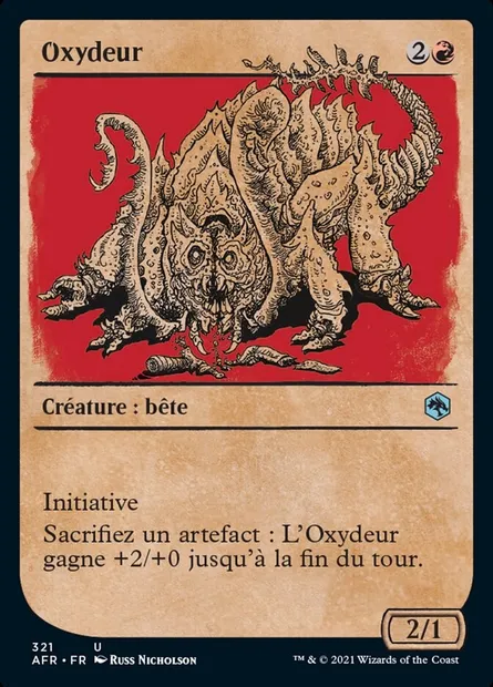 Oxydeur, carte Magic AFR 321 — extension Forgotten Realms: Aventures dans les Royaumes Oubliés
