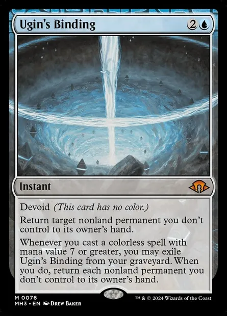 Ugin's Binding, Magic card MH3 76 — Modern Horizons 3 set