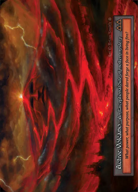 Active Volcano, Sorcery card GOT 358 — Gothic set