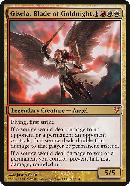 Gisela, Blade of Goldnight, Magic card PHEL 209 — Open the Helvault set