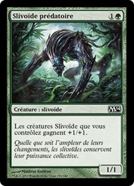 Slivoïde prédatoire, carte Magic M14 189 — extension Magic 2014
