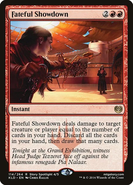 Fateful Showdown, Magic card KLD 114 — Kaladesh set
