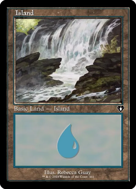 Island, Magic card CMM 441 — Commander Masters set