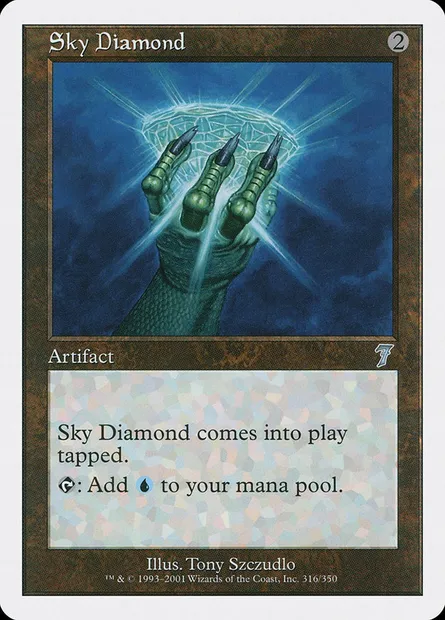 Sky Diamond, Magic card 7ED 316 — Seventh Edition set