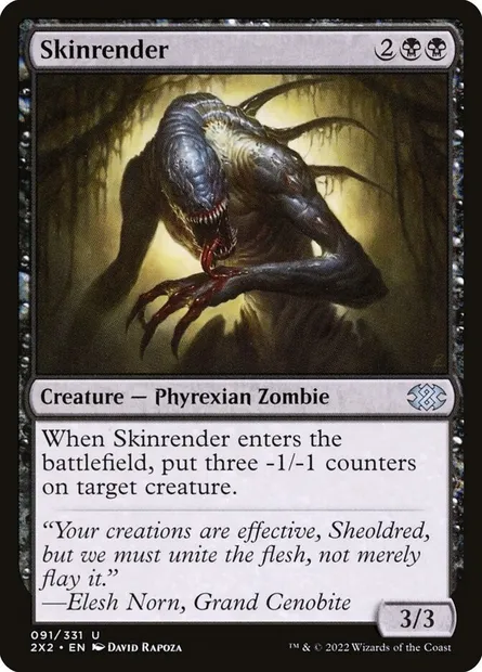 Skinrender, Magic card 2X2 91 — Double Masters 2022 set
