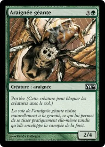 Araignée géante, carte Magic M10 185 — extension Magic 2010