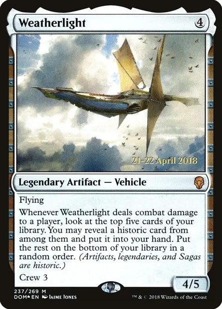 Aquilon, carte Magic PDOM 237s — extension Dominaria Promos