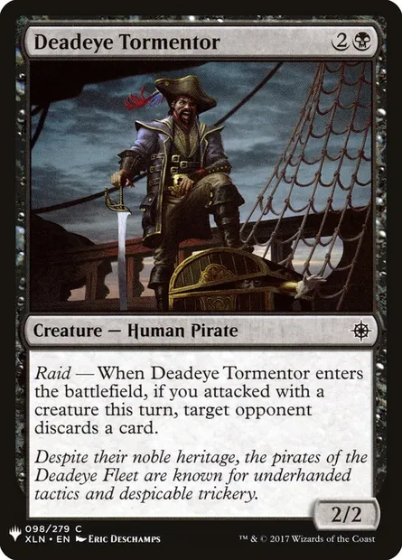 Deadeye Tormentor, Magic card PLST XLN-98 — The List set