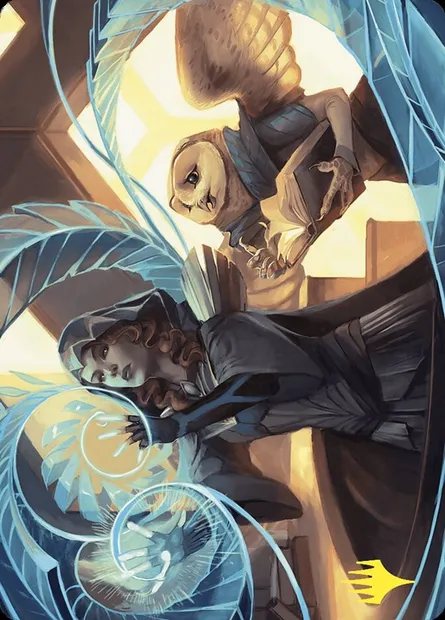 Personal Tutor // Personal Tutor, carte Magic ACMM 9 — extension Commander Masters Art Series