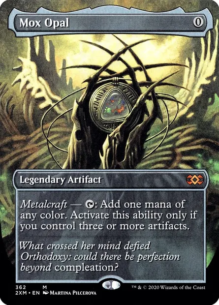 Mox Opal, Magic card 2XM 362 — Double Masters set