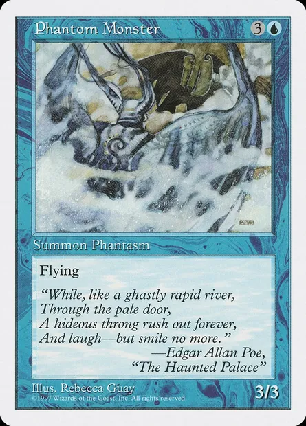 Phantom Monster, Magic card 5ED 108 — Fifth Edition set