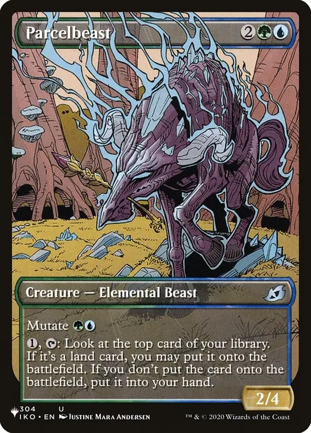 Bubale de parcelle, carte Magic PLST IKO-304 — extension The List
