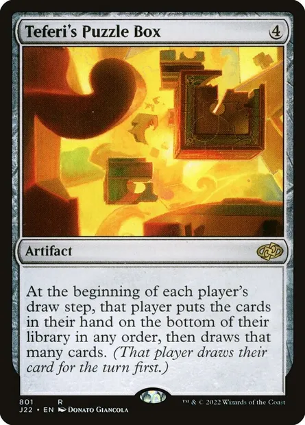 Teferi's Puzzle Box, Magic card J22 801 — Jumpstart 2022 set