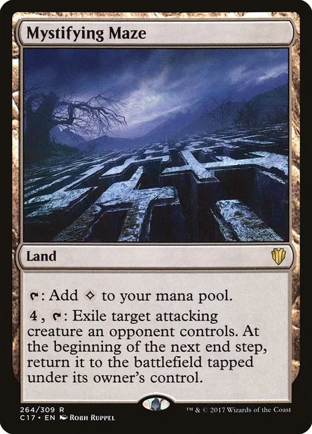 Mystifying Maze, Magic card C17 264 — Commander 2017 set