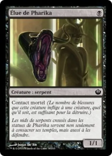 Élue de Pharika, carte Magic JOU 78 — extension Incursion dans Nyx