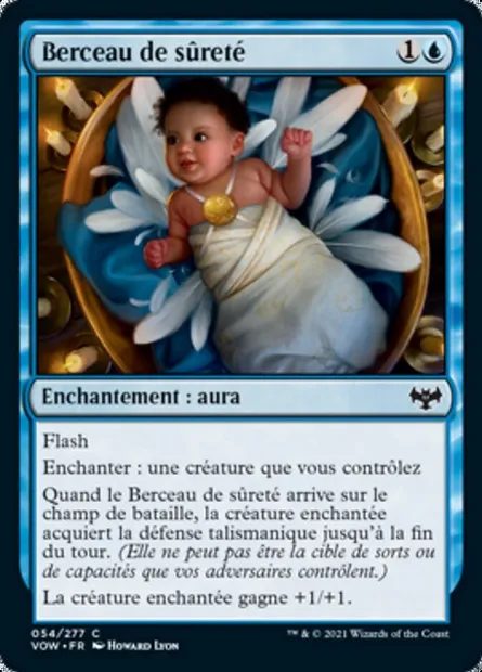 Berceau de sûreté, carte Magic VOW 54 — extension Innistrad : noce écarlate