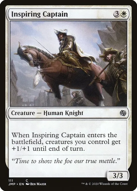 Inspiring Captain, Magic card JMP 111 — Jumpstart set