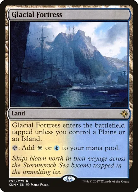 Glacial Fortress, Magic card XLN 255 — Ixalan set