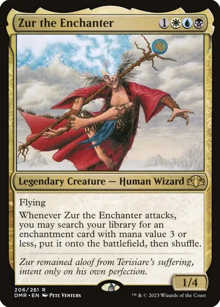 Zur the Enchanter, Magic card DMR 206 — Dominaria Remastered set
