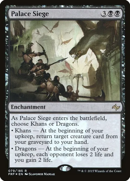 Palace Siege, Magic card FRF 79★ — Fate Reforged set