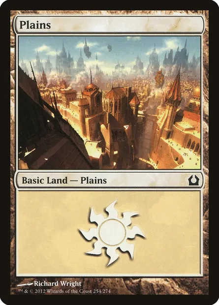 Plains, Magic card RTR 254 — Return to Ravnica set