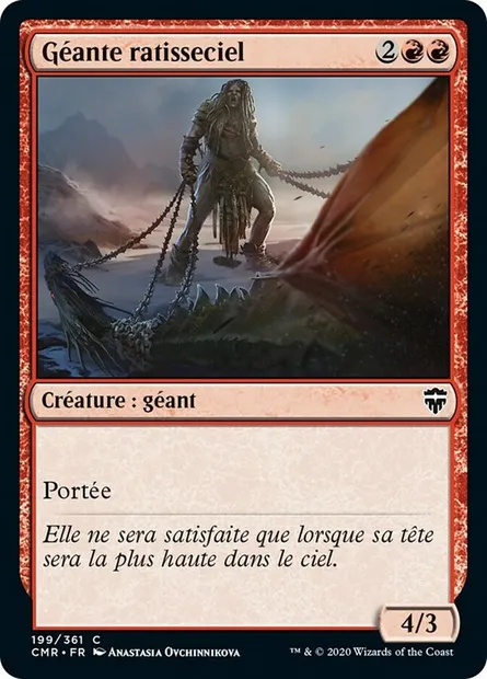 Géante ratisseciel, carte Magic CMR 199 — extension Commander Legends